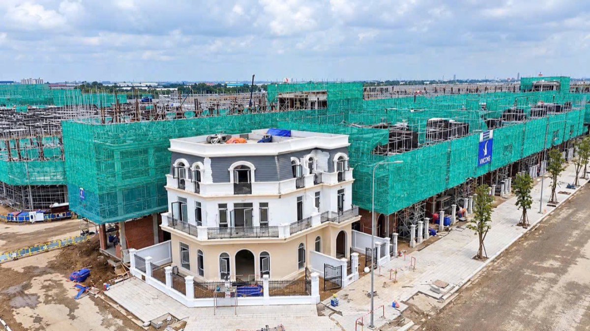 Căn mẫu đã hoàn thiện mặt ngoài